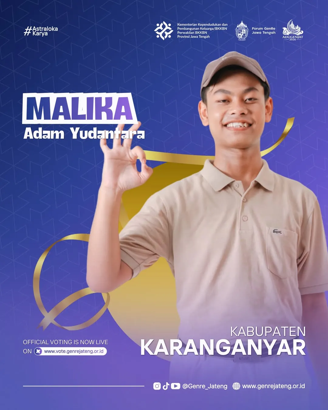 Malika Adam Yudantara (Kabupaten Karanganyar)