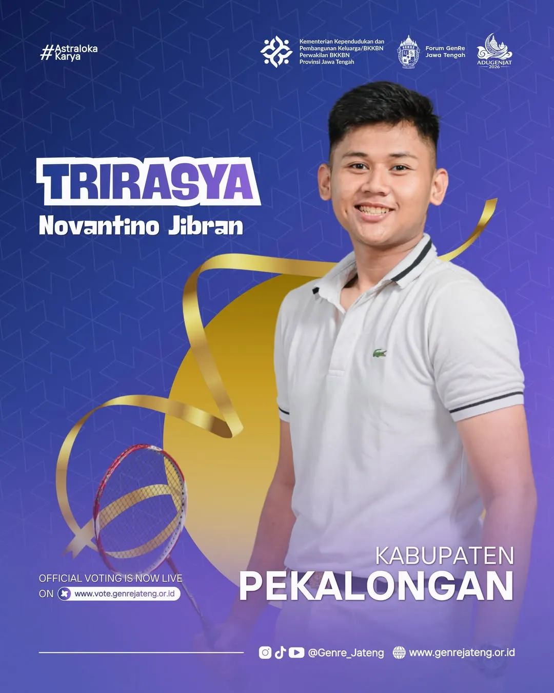 Trirasya Novantino Jibran (Kabupaten Pekalongan)